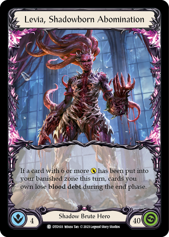 Levia, Shadowborn Abomination [DTD103] (Dusk Till Dawn) | Good Games Morley