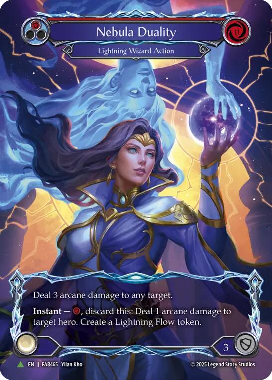 Nebula Duality (Marvel Cold Foil) [FAB465] (Promo)  Cold Foil | Good Games Morley