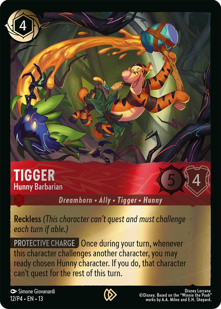 Tigger - Hunny Barbarian (12) [Promo Cards] | Good Games Morley