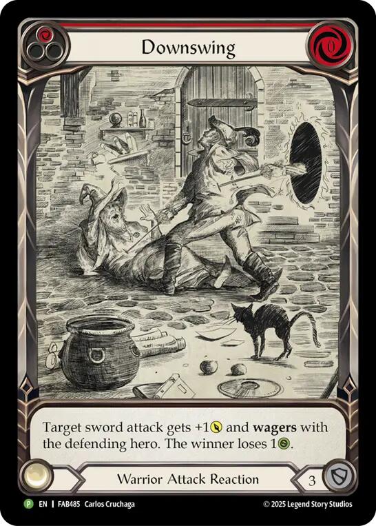 Downswing [FAB485] (Promo)  Rainbow Foil | Good Games Morley