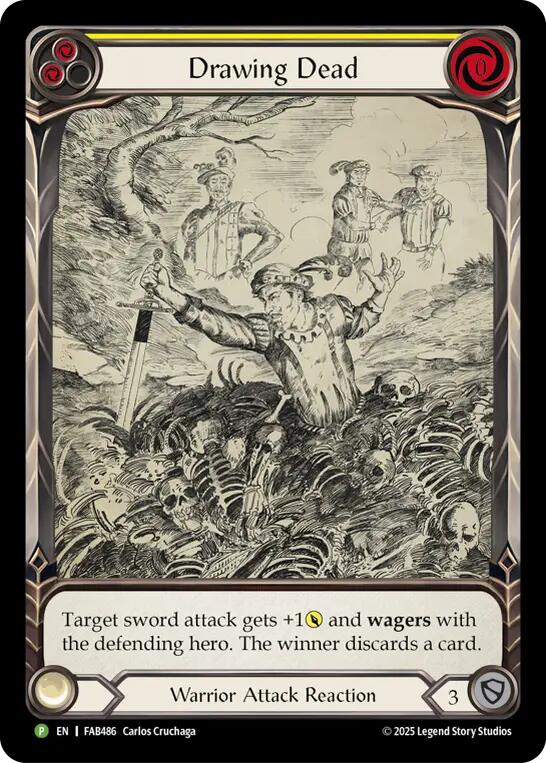 Drawing Dead [FAB486] (Promo)  Rainbow Foil | Good Games Morley