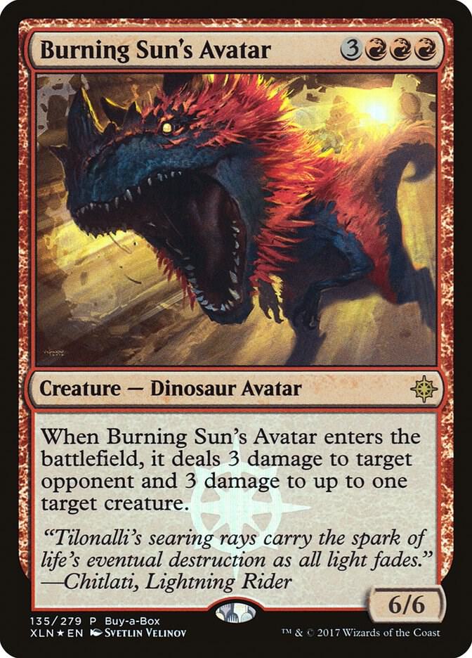 Burning Sun's Avatar 135/279 (Buy-A-Box Promos)  - Foil | Good Games Morley