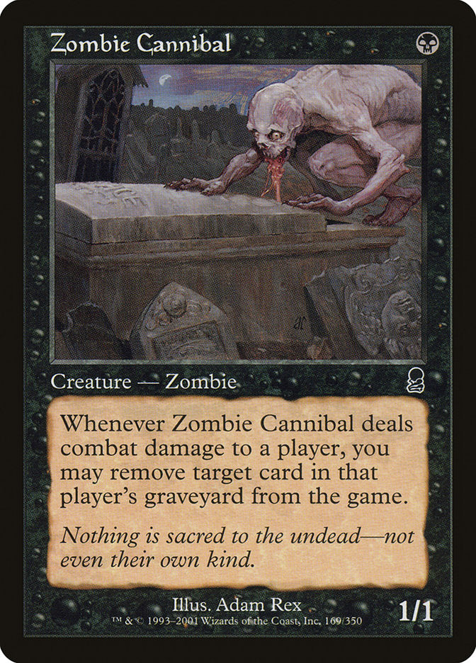 Zombie Cannibal 169/350 (Odyssey)  | Good Games Morley