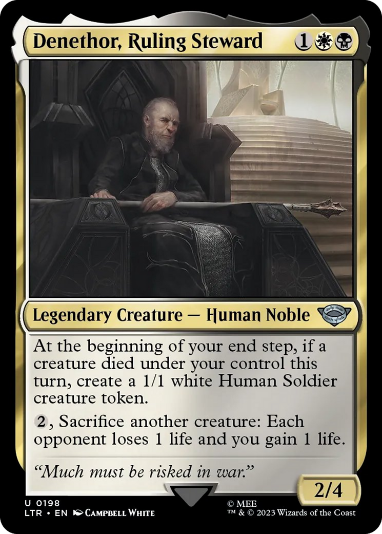 Denethor, Ruling Steward [The Lord of the Rings: Tales of Middle-Earth] | Good Games Morley