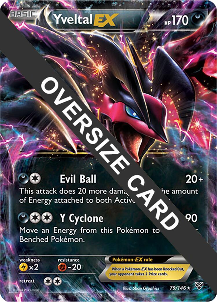Yveltal EX (79/146) (Jumbo Card) [XY: Base Set] | Good Games Morley