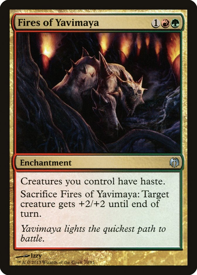 Fires of Yavimaya [Duel Decks: Heroes vs. Monsters] | Good Games Morley