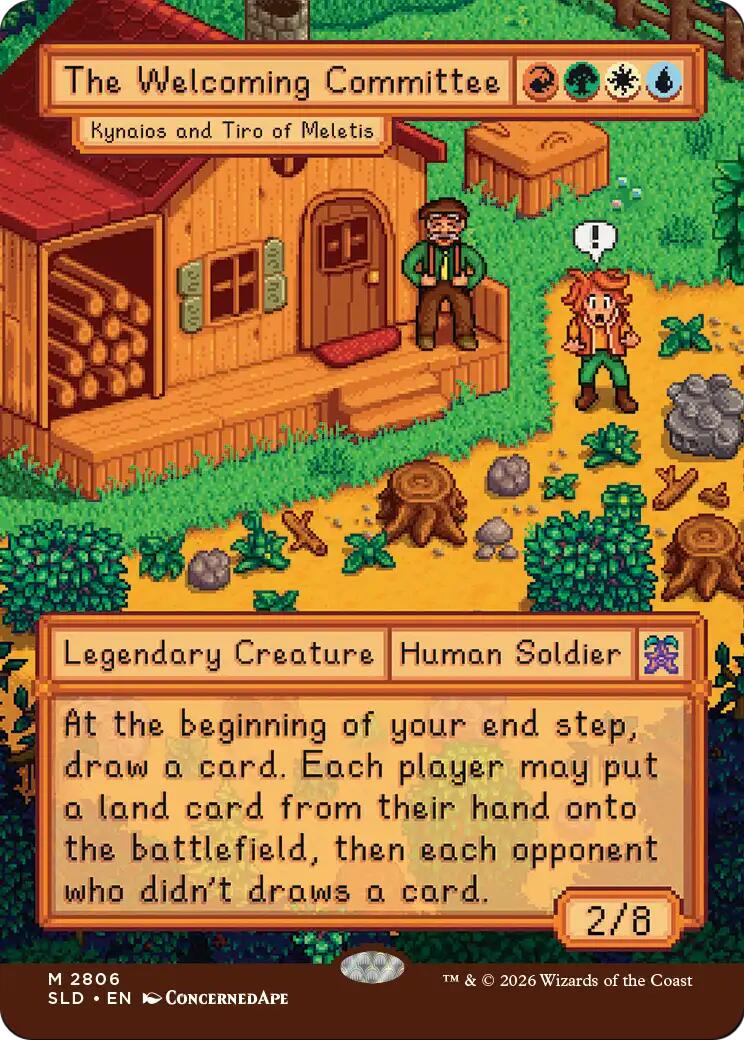 The Welcoming Committee - Kynaios and Tiro of Meletis [Secret Lair Drop Series] | Good Games Morley