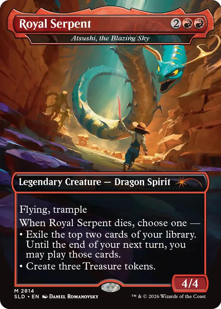 Royal Serpent - Atsushi, the Blazing Sky [Secret Lair Drop Series] | Good Games Morley