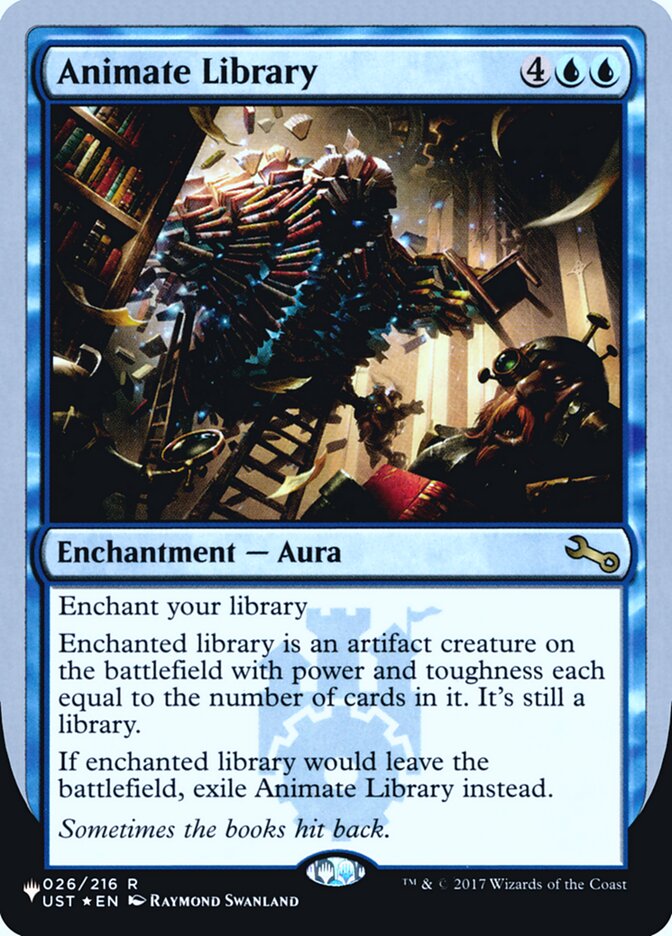 Animate Library (Unfinity Foil Edition) [The List] | Good Games Morley