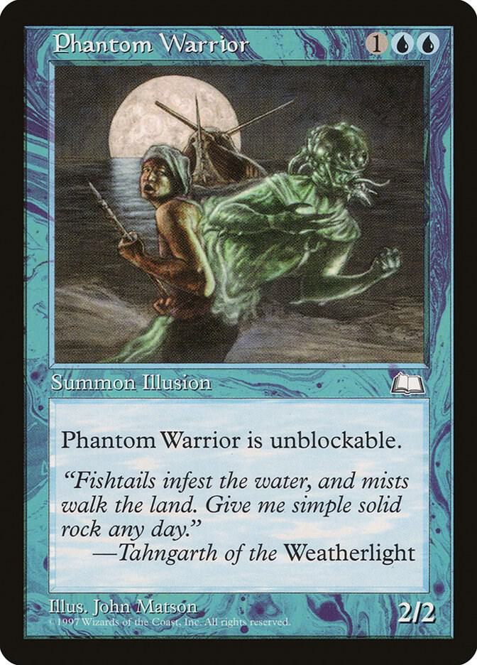 Phantom Warrior 48/167 (Weatherlight)  | Good Games Morley