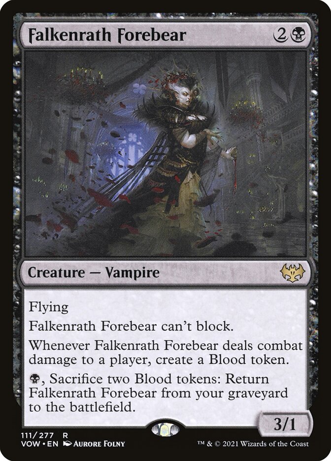 Falkenrath Forebear 111/277 (Innistrad: Crimson Vow)  | Good Games Morley