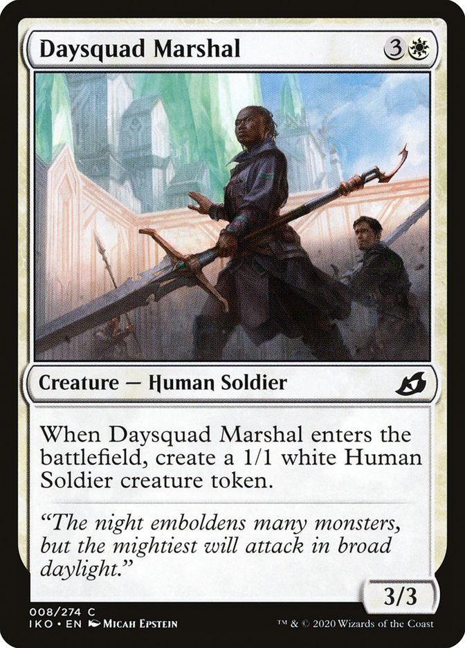 Daysquad Marshal [Ikoria: Lair of Behemoths] | Good Games Morley