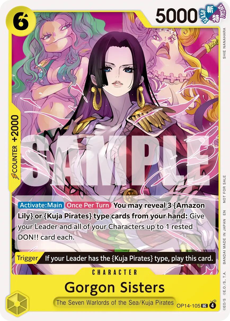 Gorgon Sisters (Tournament Pack 2026 Vol. 3) [One Piece Promotion Cards] | Good Games Morley