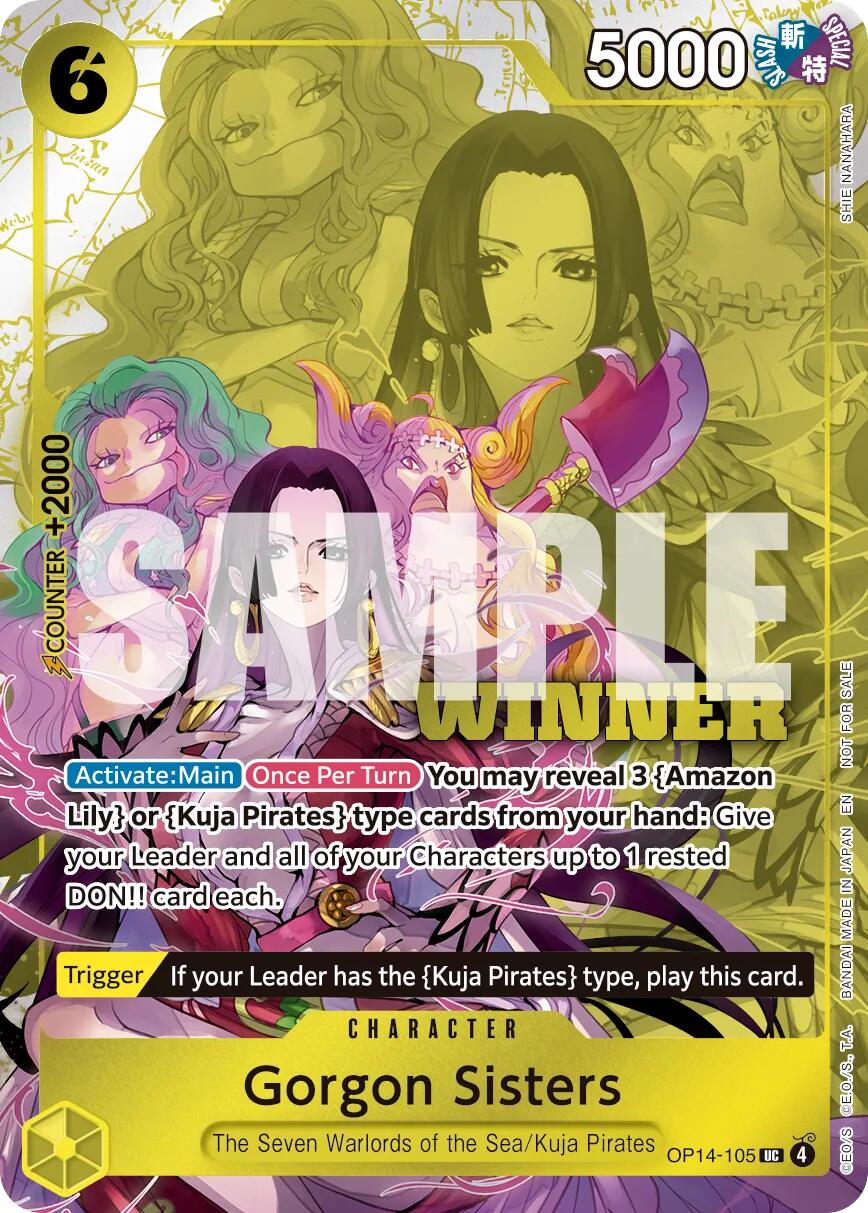 Gorgon Sisters (Winner Pack 2026 Vol. 3) [One Piece Promotion Cards] | Good Games Morley