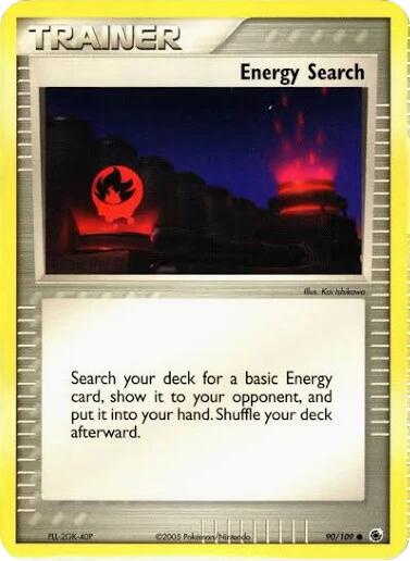 Energy Search (90) (Deck Exclusive) [EX: Ruby & Sapphire] | Good Games Morley