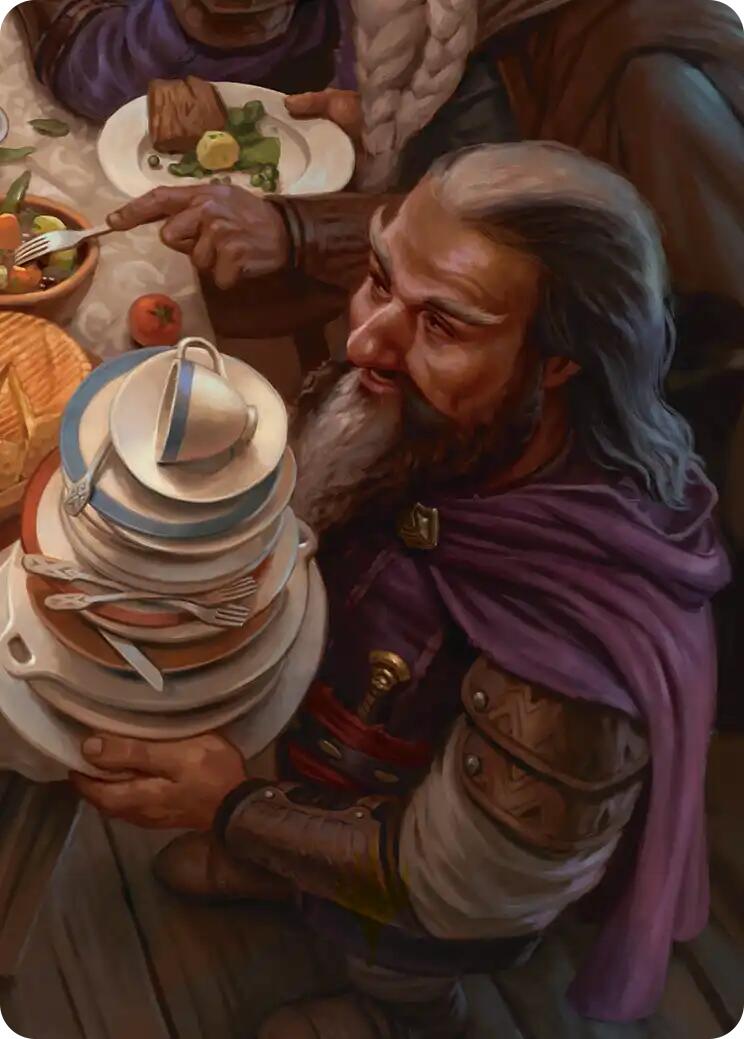 Ori, Plate Stacker Art Card (6/12) [The Hobbit Art Series] | Good Games Morley