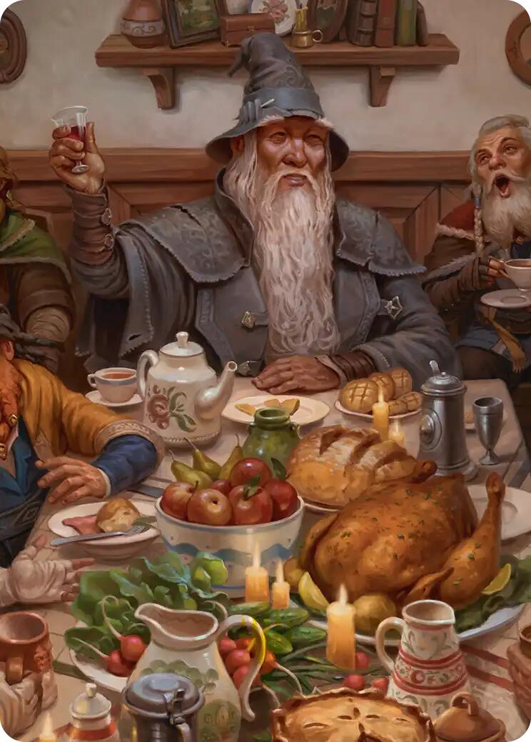Gandalf, Party Guest Art Card (2/12) [The Hobbit Art Series] | Good Games Morley