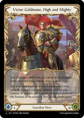 Victor Goldmane, High and Mighty (Marvel) [HVY047] (Heavy Hitters)  Cold Foil | Good Games Morley