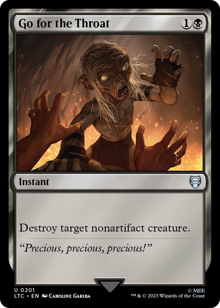 Go for the Throat [The Lord of the Rings: Tales of Middle-Earth Commander] | Good Games Morley