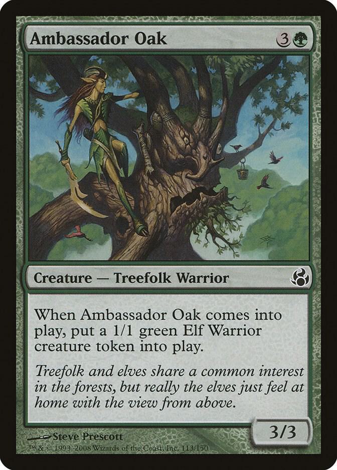 Ambassador Oak 113/150 (Morningtide)  - Foil | Good Games Morley