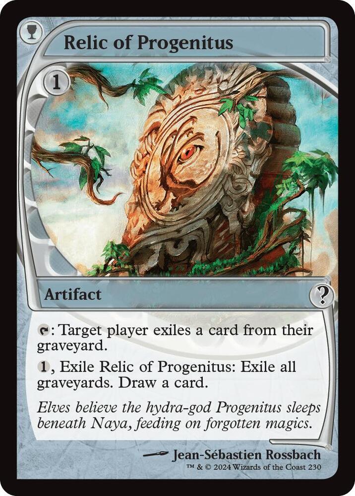 Relic of Progenitus Future Sight 230 (Mystery Booster 2)  - Future Sight Foil | Good Games Morley