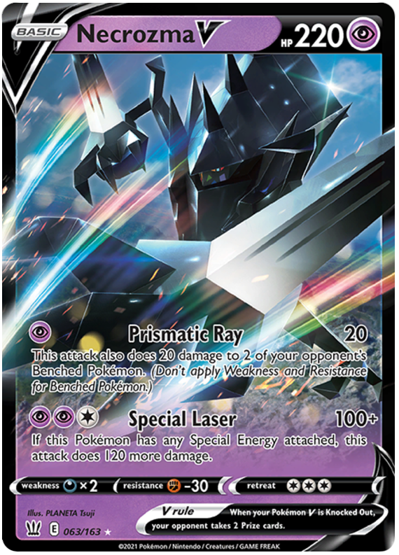 Necrozma V (063/163) [Sword & Shield: Battle Styles] | Good Games Morley