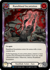 Runeblood Incantation (Blue) [EVR109] (Everfest)  1st Edition Rainbow Foil | Good Games Morley