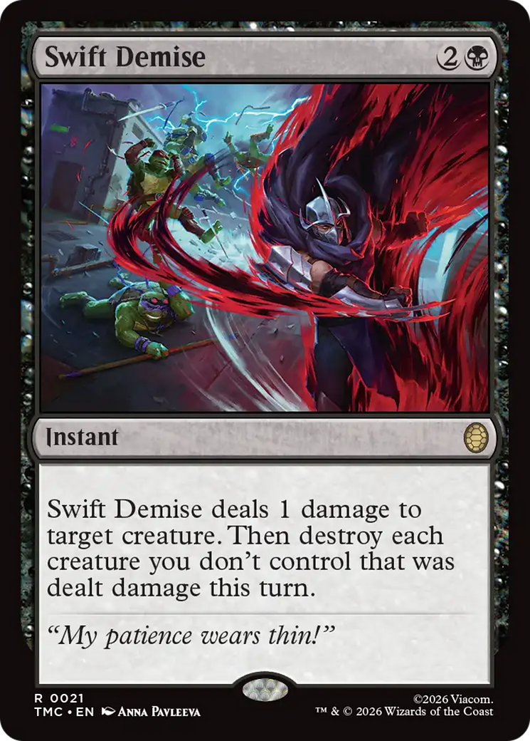 Swift Demise [Teenage Mutant Ninja Turtles Commander] | Good Games Morley