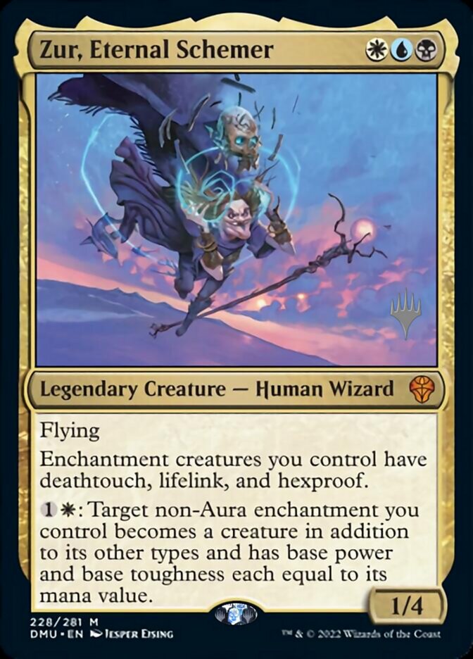 Zur, Eternal Schemer (Promo Pack) [Dominaria United Promos] | Good Games Morley