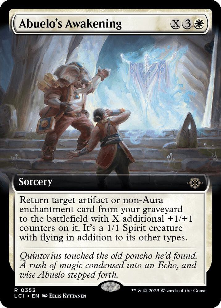Abuelo's Awakening 353/291 (The Lost Caverns of Ixalan)  - Extended Art | Good Games Morley