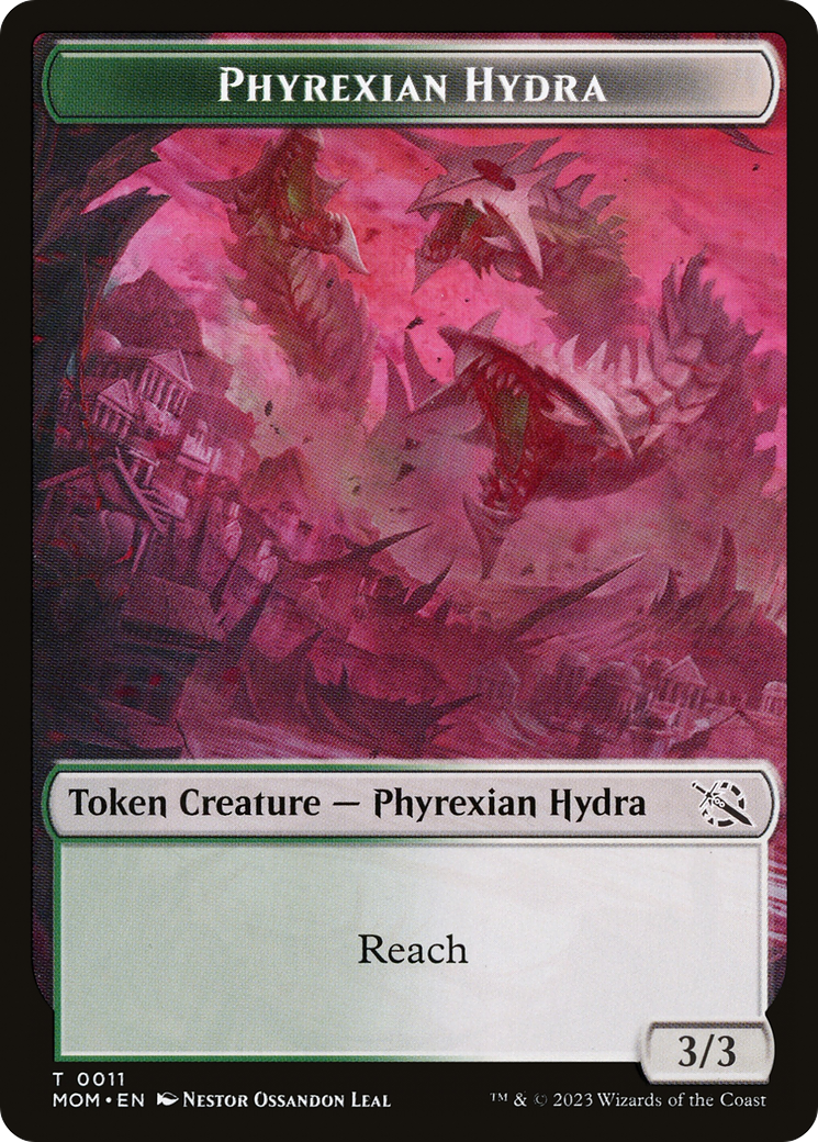 Phyrexian Myr // Phyrexian Hydra (11) Double-Sided Token [March of the Machine Tokens] | Good Games Morley