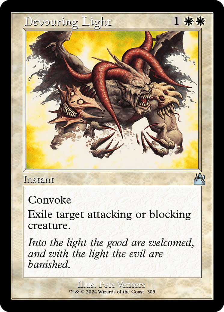 Devouring Light (Retro Frame) [Ravnica Remastered] | Good Games Morley