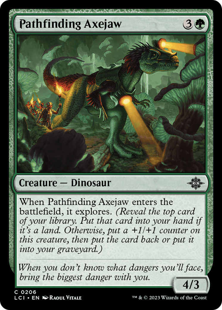 Pathfinding Axejaw [The Lost Caverns of Ixalan] | Good Games Morley