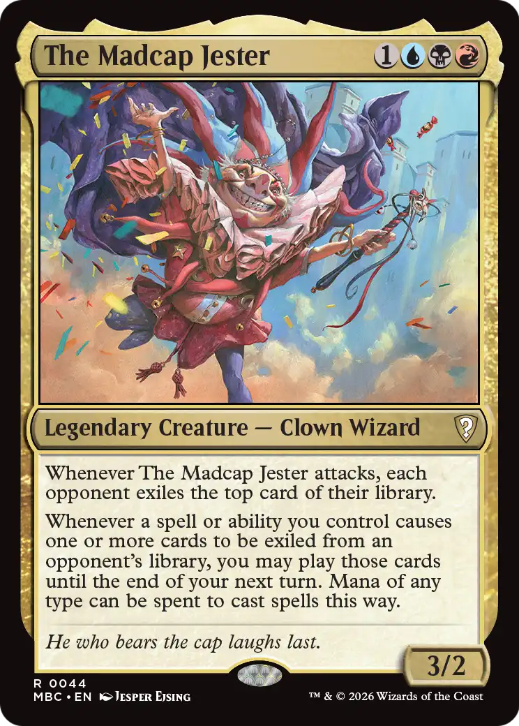 The Madcap Jester [Mystery Booster: Commander Edition] | Good Games Morley