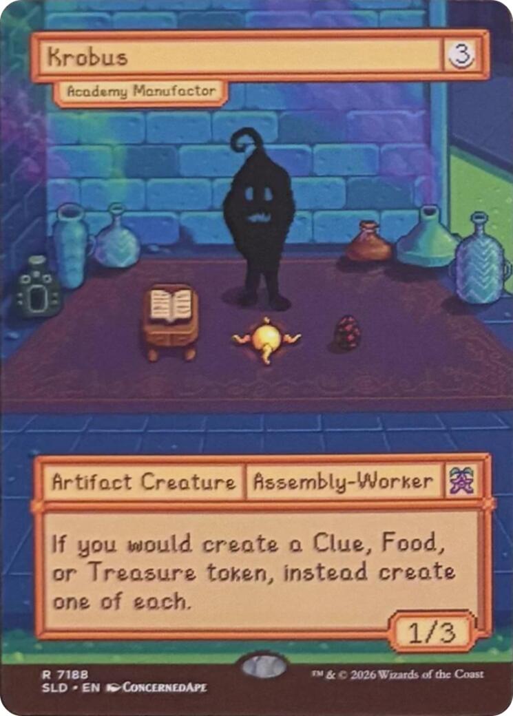 Krobus - Academy Manufactor [Secret Lair Drop Series] | Good Games Morley