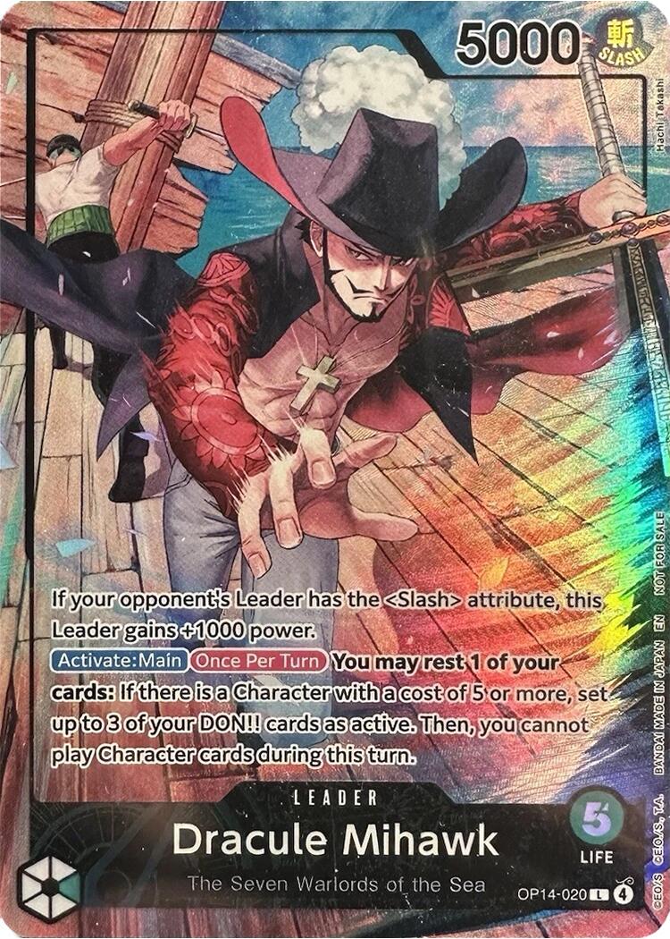 Dracule Mihawk (2026 PSA Magazine Promo) [One Piece Promotion Cards] | Good Games Morley