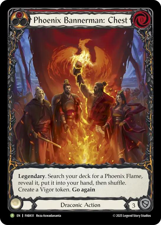 Phoenix Bannerman: Chest [FAB431] (Promo)  Cold Foil | Good Games Morley