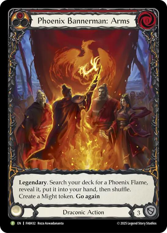 Phoenix Bannerman: Arms [FAB432] (Promo)  Cold Foil | Good Games Morley