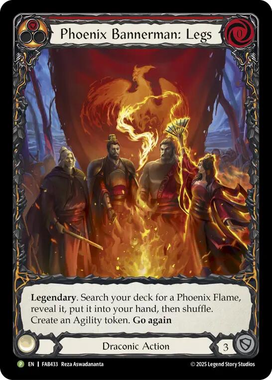Phoenix Bannerman: Legs [FAB433] (Promo)  Cold Foil | Good Games Morley