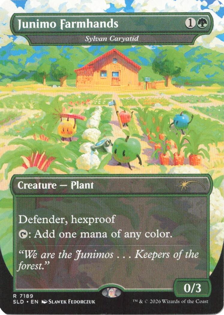 Junimo Farmhands - Sylvan Caryatid [Secret Lair Drop Series] | Good Games Morley