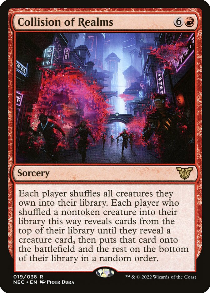 Collision of Realms 19 (Commander: Kamigawa: Neon Dynasty)  | Good Games Morley