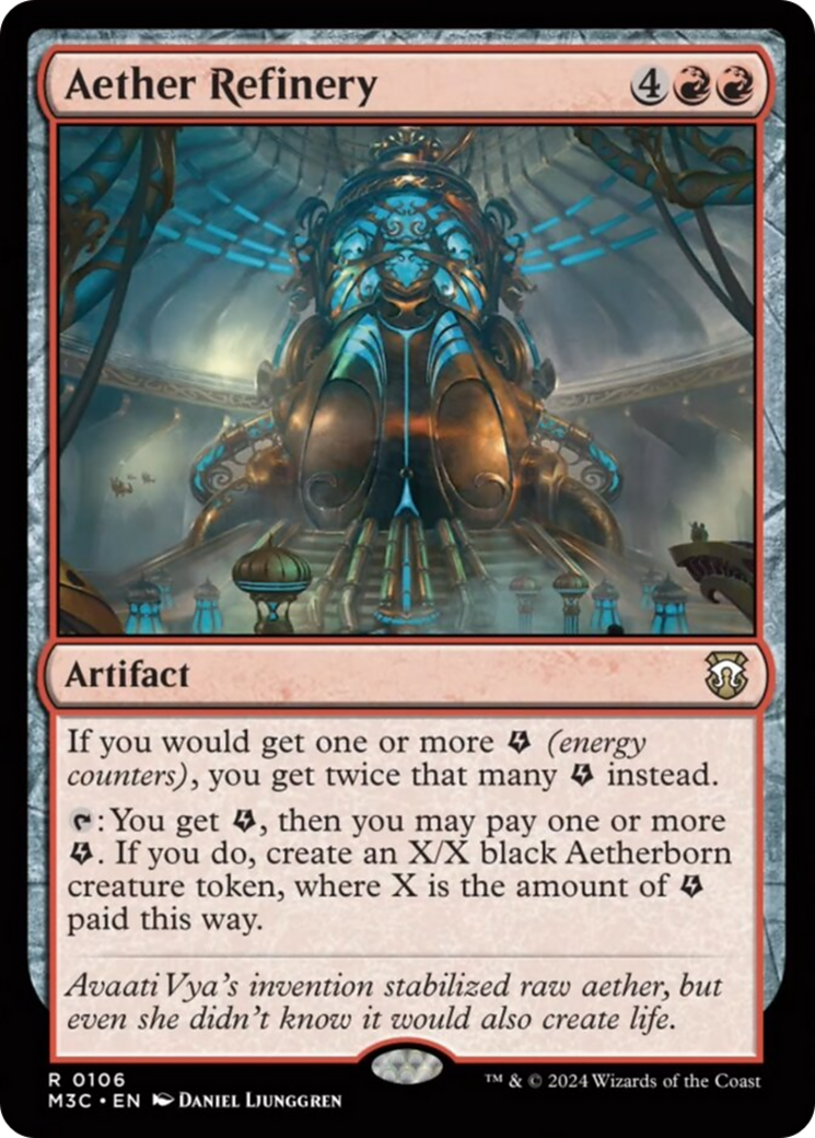 Aether Refinery [Modern Horizons 3 Commander] | Good Games Morley