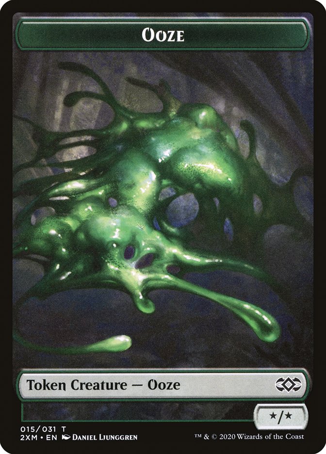 Ooze Token [Double Masters Tokens] | Good Games Morley
