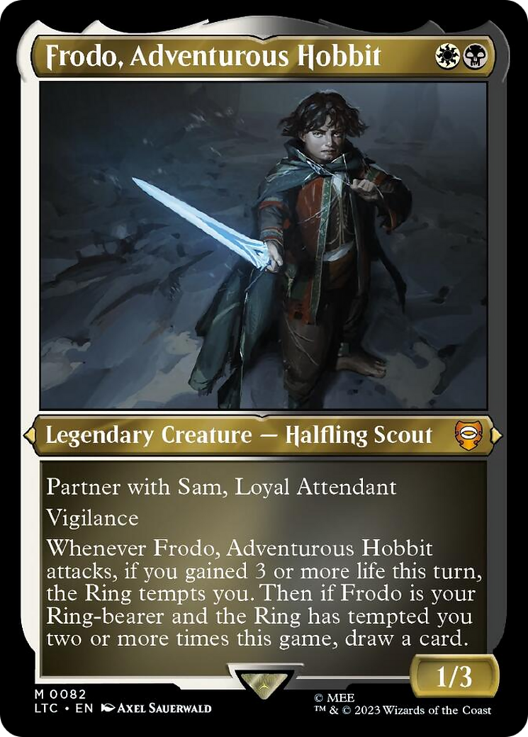 Frodo, Adventurous Hobbit (Display Commander) [The Lord of the Rings: Tales of Middle-Earth Commander] | Good Games Morley