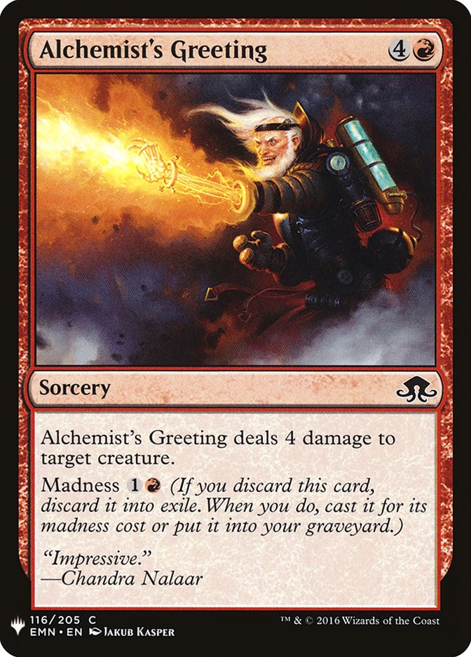 Alchemist's Greeting [Mystery Booster] | Good Games Morley