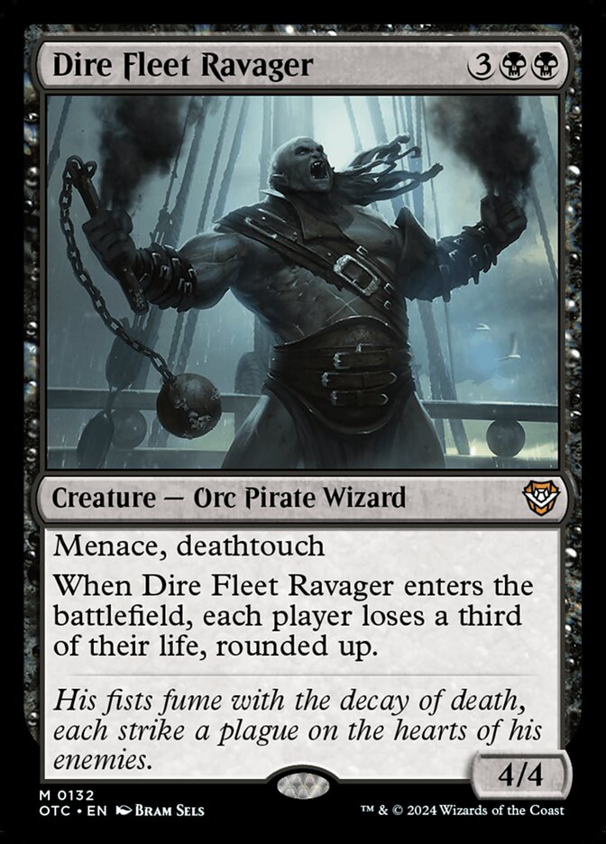 Dire Fleet Ravager 132/342 (Commander: Outlaws of Thunder Junction)  | Good Games Morley