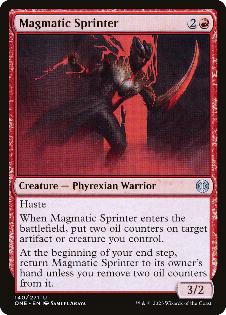 Magmatic Sprinter [Phyrexia: All Will Be One] | Good Games Morley