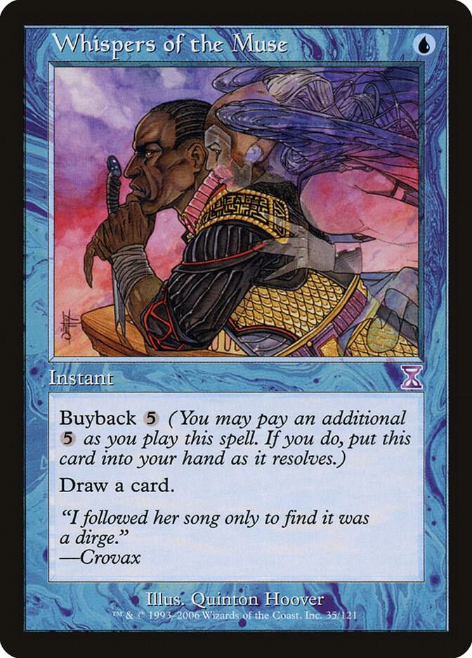 Whispers of the Muse 35/121 (Timeshifted)  | Good Games Morley