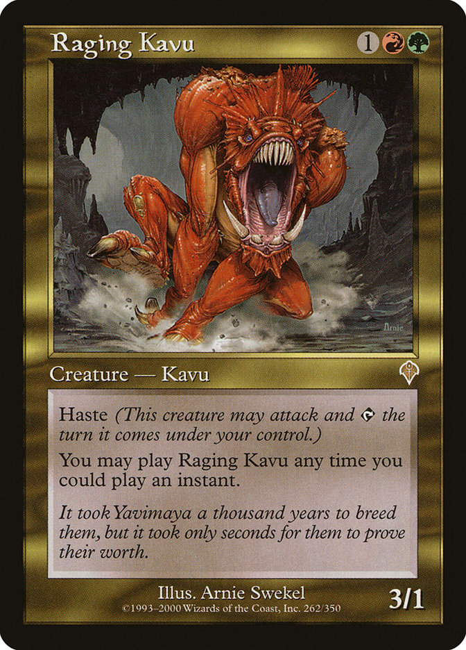 Raging Kavu 262/350 (Invasion)  | Good Games Morley