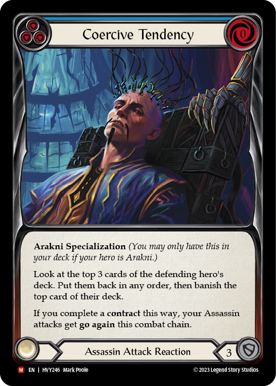 Coercive Tendency [HVY246] (Heavy Hitters)  Rainbow Foil | Good Games Morley